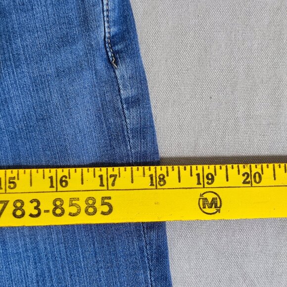 AG Adriano Goldschmied jeans women's size 32R denim blue Prima Cigarette leg - Picture 12 of 15